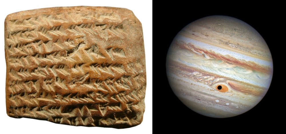 Babylon Jupiter Tablet